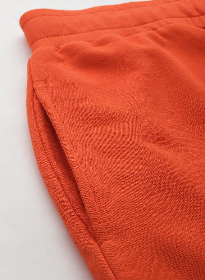 Dillinger Men Orange Solid Joggers - Image 5